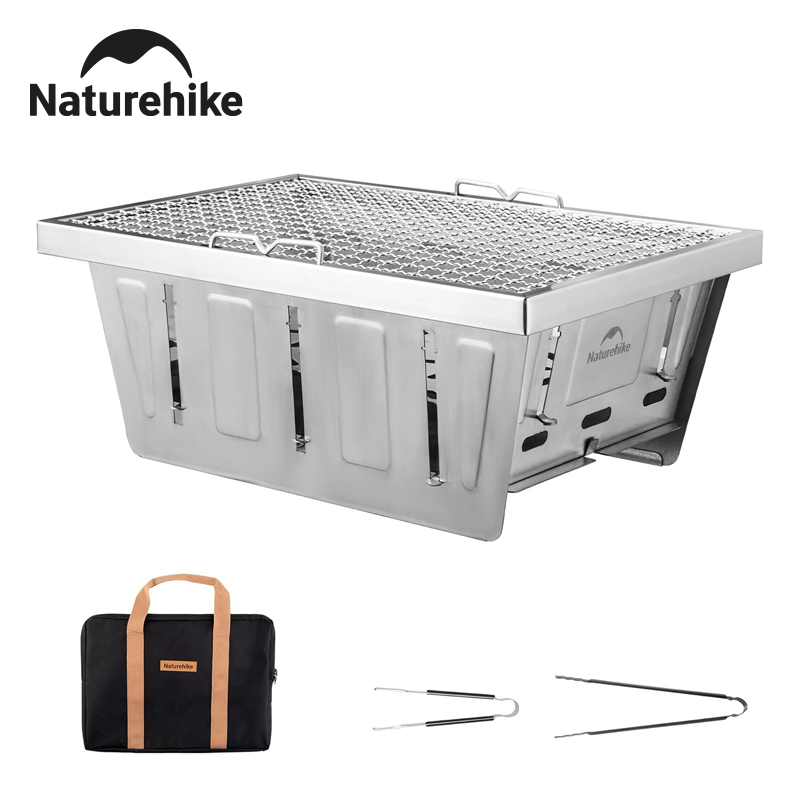 Camping Cooking Table - Naturerandonnée Camping gril à charbon de