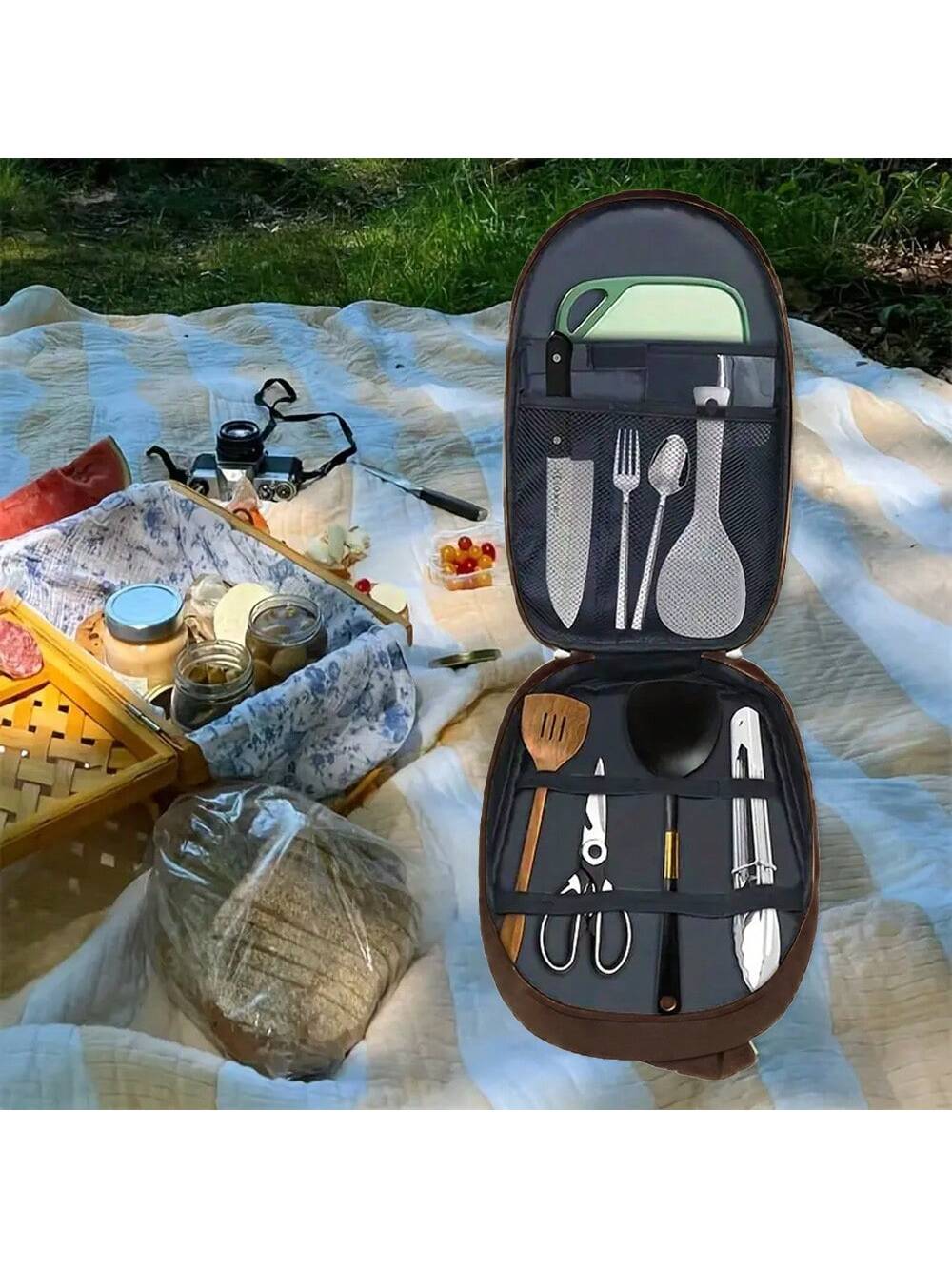 Sac de rangement d'ustensiles  - Camping Cooking Container avis et prix