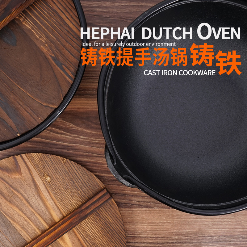 Marmite en fonte pour camping, - Camp Dutch Oven Cast avis et prix