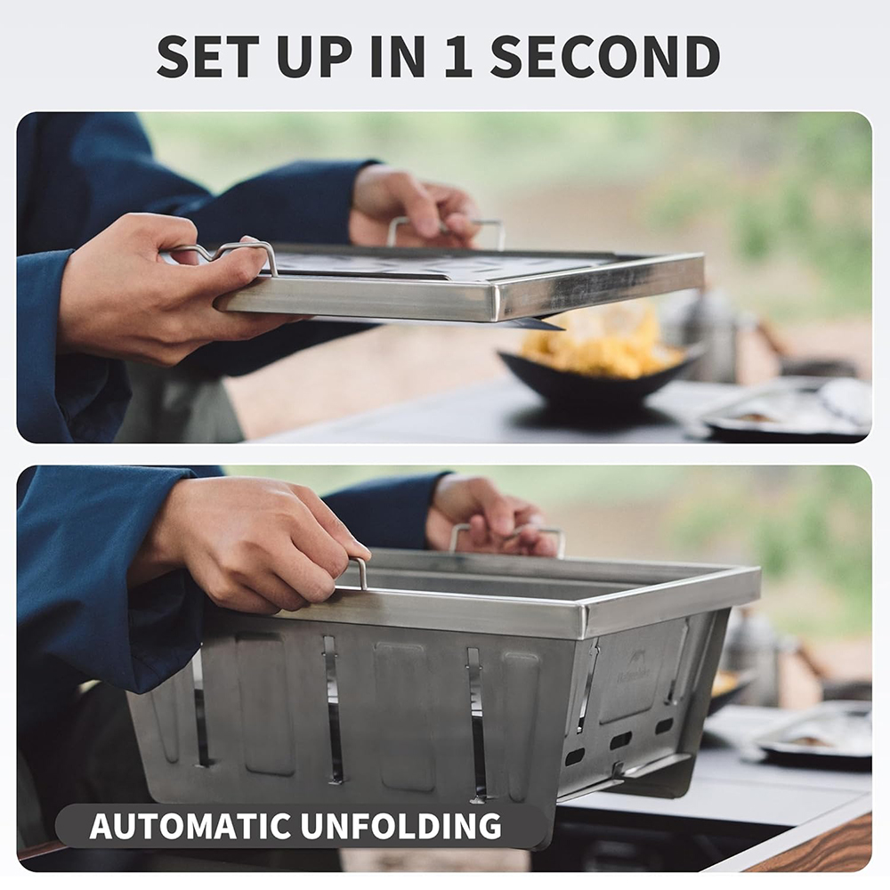 Naturerandonnée Camping gril à - Camping Cooking Table avis et prix