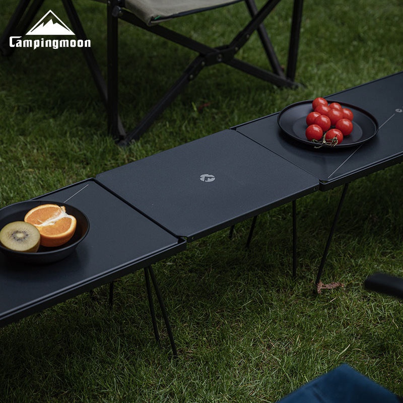 CAMPINGMOON T-229-9BK-2P, acce - Camping Cooking Table avis et prix